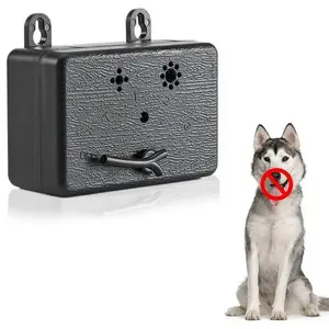 Dispositivo ultrassônico antilatido para cães, dispositivo de controle de latido, dispositivo dissuasor para treinamento interno e externo, faixa de 50 pés