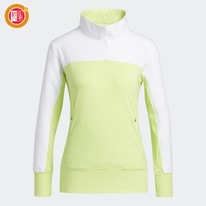 Chaqueta de golf de poliéster reciclado acolchado para mujer, ropa de punto transpirable de manga larga con cuello simulado, forro de nailon - Product Image 6