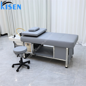 Modern <b>Electric</b> Rotation Professional Beauty Salon Barbershop Hair Washing Shampoo Bed <b>Head</b> Spa Steam Water Therapy Circulating - Product Image 2