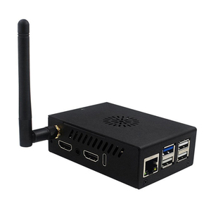 Funda Protectora para Orange Pi 5 Pro R_A_OPi5Procase_002, Ventilador de Refrigeración Metálico, Antena Externa, Carcasa Protectora Completa, Suministro de Fábrica - Product Image 1