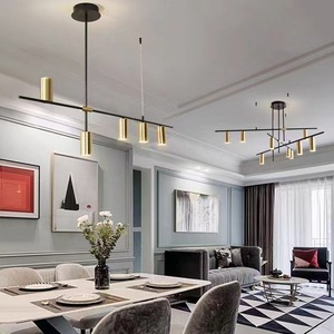 Luce di design moderno nordico luce di alta qualità semplice faretto per sala da pranzo soggiorno lampadario da Bar di lusso per sala da pranzo medio - Product Image 2