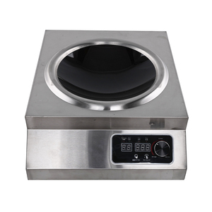 Cuisinière à induction professionnelle 3500W pour wok chinois, brûleur unique avec capteur tactile concave pour cuisines, compatible OEM/ODM AM-CD113W (semi-rétractable) - Product Image 3