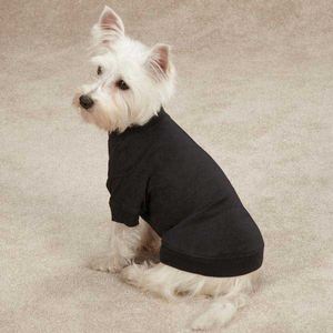 Chaqueta suave y cálida en blanco sencilla de 9 colores sólidos personalizada, suéter de algodón para mascotas, <span class=keywords><strong>sudadera</strong></span> para gatos, ropa para perros, <span class=keywords><strong>Sudadera</strong></span> con capucha para mascotas - Product Image 3