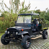 Véhicule utilitaire tout-terrain de style Jeep à grande vitesse 4x4, véhicule utilitaire électrique, camion à benne basculante de style Jeep