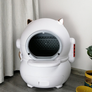 New Design luxury style pet cleaning automatic self cleaning cat litter box