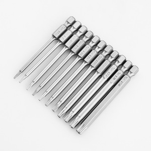 Guest Quality Torx Bit Set 75mm T6 T40 S2 Alloy Steel <b>Precision</b> <b>Screwdriver</b> Bits 11 Pc - Product Image 2
