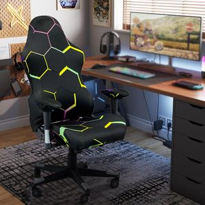 Funda para SILLA DE <span class=keywords><strong>JUEGOS</strong></span> e-sports, personalizable, estirable, lavable a máquina, funda para silla de oficina de videojuegos de ordenador - Product Image 2