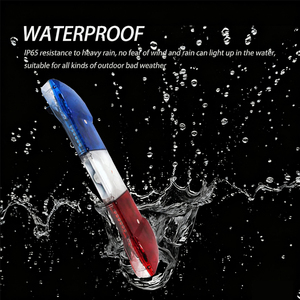 Barre lumineuse LED rouge et bleue, nouvelle, mince, haute puissance, super lumineuse, barre lumineuse d'avertissement pour <span class=keywords><strong>ambulance</strong></span> avec haut-parleur 66W - Product Image 6