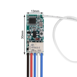 1 kênh không dây điều khiển từ xa chuyển tiếp 433Mhz 3V-5V thu nhỏ <span class=keywords><strong>RF</strong></span> Receiver mô-đun nhỏ <span class=keywords><strong>Led</strong></span> chuyển đổi ánh sáng KR1201MINI2-4 - Product Image 4