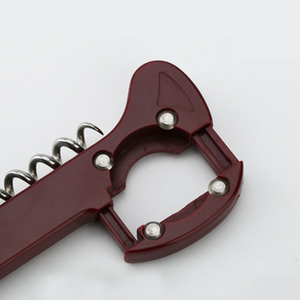 Sẵn Sàng Để Tàu Biểu Tượng Tùy Chỉnh Thép Không Gỉ Phẳng Phong Cách Hiện Đại Rượu Vang & Bia Mở Lưỡi Lá Cắt Corkscrew Dễ Dàng Mở Thanh Sử Dụng - Product Image 6