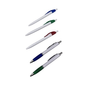 Best <b>Cheap</b> Rubber Grip Click Promotional Plastic Ballpoint Pen with Customized Logo - Product Image 2