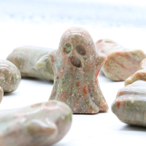 Giorno di natale all'ingrosso naturale intagliato Halloween cristallo intaglio <span class=keywords><strong>fantasma</strong></span> intaglio <span class=keywords><strong>fantasma</strong></span> prezzo - Product Image 4