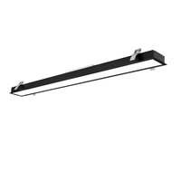 Profilé en aluminium sur mesure, éclairage LED linéaire, 3CCT, DALI, luminaire suspendu à intensité variable pour l'éclairage architectural et commercial