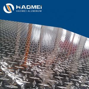 Meilleur prix pour plaque en aluminium poli de 1 mm, motif losanges, pour remorque de camion, photo 4x8, en vente - Product Image 3