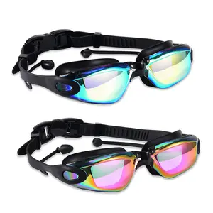 YG500 Dynamics Swim Goggles Anti Fog Clear No Leaking Swimming Goggles for Adult Men Women Myopia Lens