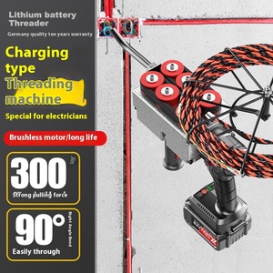 Lithium Ion threading <span class=keywords><strong>Machine</strong></span> threading Artifact phổ thợ điện ống kéo phát hành dây dẫn thiết bị xâu chuỗi - Product Image 3