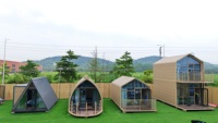 Maison préfabriquée de luxe de 20 pieds à prix d'usine, maison modulaire miniature pour séjour