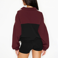 Vestes coupe-vent style anorak en nylon recyclé, légères, à blocs de couleur, à séchage rapide, zippées, personnalisées, sportives et courtes