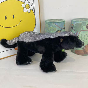 Jouet en Peluche Ratel Simulé, Peluche Mignonne de <span class=keywords><strong>Zoo</strong></span>, Article de Décoration Intérieure Personnalisé pour Voiture en Peluche - Product Image 2
