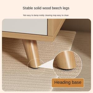 โต๊ะข้างเตียงทำจากไม้อเนกประสงค์พร้อมบ้านแมวและชั้นเก็บของสำหรับห้องนอนที่เป็นมิตรกับสัตว์เลี้ยงแบบกำหนดเอง - Product Image 6