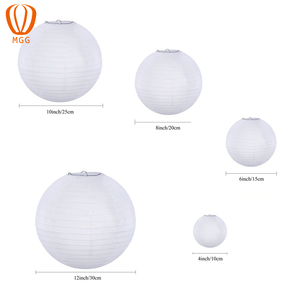<span class=keywords><strong>Lanterne</strong></span> en papier suspendue faite à la main avec motif animalier pour le Nouvel An chinois, idéale pour les décorations de fête prénuptiale, d'anniversaire ou de mariage - Product Image 2