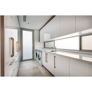 Mobile Lavanderia <span class=keywords><strong>per</strong></span> Lavatrice Impermeabile con Lavatoio in Stile Moderno <span class=keywords><strong>Cesti</strong></span> e Sacchi Portabiancheria - Product Image 5