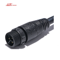 Connecteur étanche IP67 résistant LLT 3 broches M16, prise de câble électrique 2 4 5 6 7 8 broches
