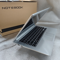 Laptop Jingzhiquan New Intel Pentium, Memori 8GB, SSD 256GB, Layar IPS 14 inci, Aluminium, Windows 10 Pro, Keyboard Nirkabel Bahasa Inggris