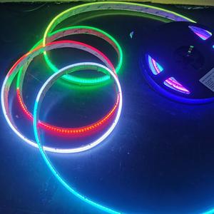 Cob <span class=keywords><strong>Rgb</strong></span> חכם adressable sk6812 אפליקציה <span class=keywords><strong>dmx</strong></span> הוביל אור רצועת אור ws2812b פס קסם סרט מרובי - Product Image 6