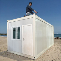YT Maison conteneur mobile préfabriquée personnalisable de 10FT/20FT, bâtiment d'appartements modulaires, moderne, respirant, pour extérieur