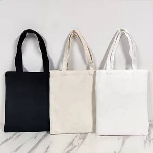 Tùy chỉnh của riêng bạn logo in Túi mua sắm vải cotton Tote Túi trống <span class=keywords><strong>calico</strong></span> Shopper Túi - Product Image 5