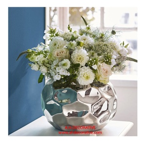 Vase à fleurs en acier inoxydable en forme de cône avec support en métal, vase à fleurs décoratif pour la maison, la cuisine, la table, le salon - Product Image 4