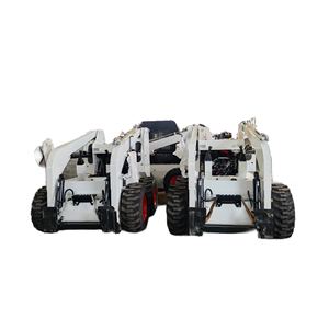 Minicargadora de dirección deslizante de rueda de 1 tonelada de gran tamaño con <span class=keywords><strong>martillo</strong></span>, sistema hidráulico de alto flujo, para caminar detrás de orugas - Product Image 1