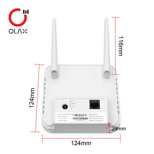 เราเตอร์ OLAX AX6 PRO 4G WiFi แบตเตอรี่ 4000mah พอร์ต Gigabit Ethernet CPE ไร้สาย B320 เราเตอร์พกพาสำหรับสำนักงาน - Product Image 3