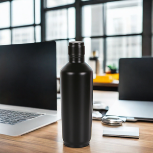 Taza de agua portátil de acero inoxidable de doble capa 304 con borde cruzado, diseño de jarrón de <span class=keywords><strong>boca</strong></span> pequeña, termo térmico para el hogar - Product Image 6