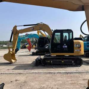 รถขุดมือสอง Cat307e คุณภาพสูง ได้รับการรับรองมาตรฐาน CE ขนาด 7 ตัน แบบมินิครอว์เลอร์ พร้อมเครื่องยนต์และปั๊มคุณภาพดี ขายมือสอง - Product Image 2