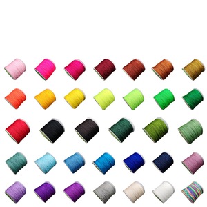 No. 72 hilos de jade de 0,8 mm, cuerda trenzada de nailon para hacer joyas, opciones de varios colores disponibles - Product Image 3