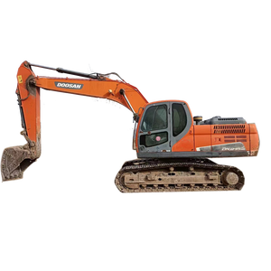 Excavatrice d'occasion Doosan DX215 21,5T haute efficacité avec moteur Daewoo Doosan certifié CE, attache rapide, brise-roche et tarière - Product Image 1