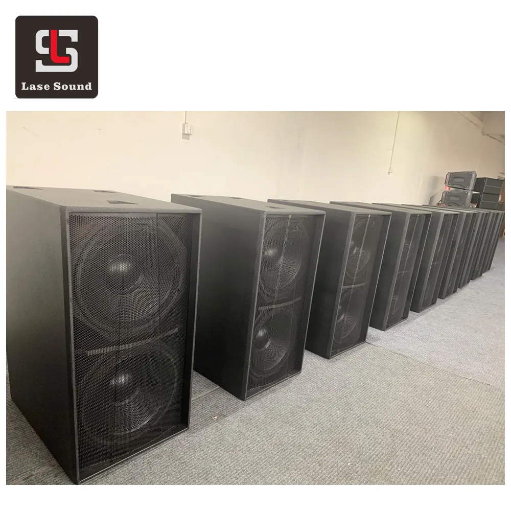 hot Selling S218+ bass speakers dual 18 inch big power loudspeakers ACTIVE subwoofer box sound system