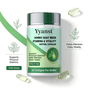 Complément Énergétique Herbal OEM à Marque Blanche pour la Vitalité Quotidienne des Hommes : Gélules de Soutien à la Stabilité Physique à base de Horny Goat Weed - Product Image 6