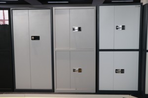 Classeur résistant au feu armoires de rangement secrètes coffres-forts à empreintes digitales armoire à mot de passe intelligente coffre-fort - Product Image 4