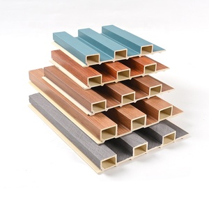 Nội thất Hội Đồng Quản trị và Batten siding dọc gỗ composite siding Tấm ốp tường - Product Image 5