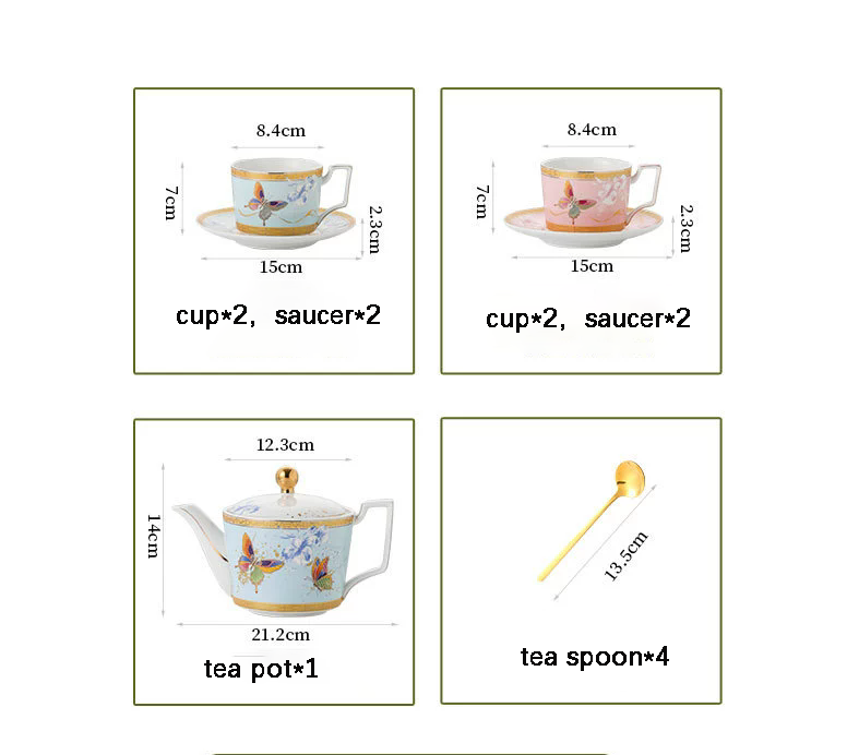 ชุดน้ำชา 9 ชิ้น