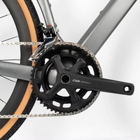 Nouveau Vélo de Route en Fibre de Carbone Twitter Gravel V3 RS-24 Vitesses, Freins à Disque Hydrauliques, Axe Traversant, 700*40C, Prix Abordable