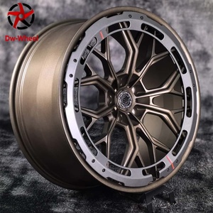 Jantes chromées brillantes brossées argentées DW pour propriétaires de véhicules de luxe souhaitant un attrait visuel haut de gamme - Product Image 1