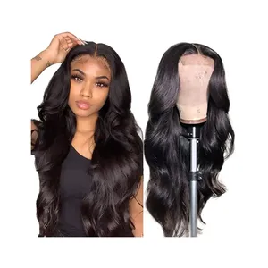 Groothandel Remy Brazilian Virgin Black Women Hair Hd Lace Front Pruiken Vietnamese Rauw Haar Lijmloze Pruiken Kant Pruiken Menselijk Haar