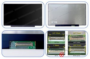 XRISS Venta al por Mayor Nueva Pantalla LCD de Repuesto para Portátil NE156QHM-NZ1 NE156QHM-NX1 NE156QHM NZ2 de 15.6 Pulgadas, 40 Pines, QHD, con Certificación CE - Product Image 3