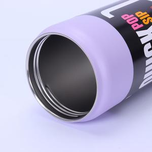 Nueva Botella de Agua Deportiva de Acero Inoxidable con Aislamiento al Vacío de 500 ml y 750 ml, con Tapa de Paja y Tapa de Beber, <span class=keywords><strong>Termo</strong></span> para Yoga - Product Image 4