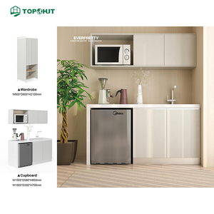 Mobili da Cucina in Legno Stile Classico Moderno, Unità Cucina in Pannelli HDF Melaminici, Fornitore - Product Image 1