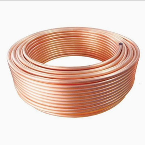 Tubería de Cobre de Alta Pureza Sin Aleación en Espiral Tipo Pancake de 5/8\" para Aplicaciones de Aire Acondicionado/Refrigeración, Entrega Rápida de Fábrica, en Existencia - Product Image 1